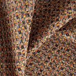 Мебельная ткань Шенилл терракотовый цвет 142 см T4-58 варинант исполнения - 1 | Loft Concept в Ульяновске