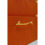 Комплект оранжевых чемоданов Golden Twigs варинант исполнения - 4 | Loft Concept в Ульяновске