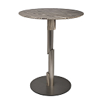 Стол барный круглый высокий с полосатым узором Zebroids варинант исполнения - 1 | Loft Concept в Ульяновске