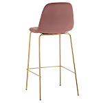 Барный стул на золотистых ножках VENDRAMIN Pink варинант исполнения - 4 | Loft Concept в Ульяновске