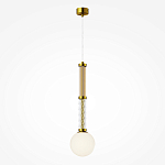 Подвесной светильник со стеклянными вставками Helios варинант исполнения - 1 | Loft Concept в Ульяновске