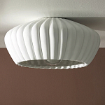 Потолочный светильник керамический Ceramic Embossed Lamp варинант исполнения - 1 | Loft Concept в Ульяновске