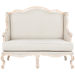 Диван двухместный из массива бука бежевый Solid Luxury варинант исполнения - 1 | Loft Concept в Ульяновске