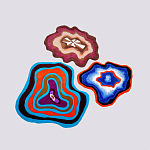 Сет из 3-х ковров «SAPPHIRE, QARTZITE, LABRADORITE» варинант исполнения - 1 | Loft Concept в Ульяновске