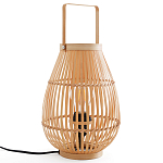 Настольная лампа ручной работы из бамбука Bamboo Grove варинант исполнения - 1 | Loft Concept в Ульяновске