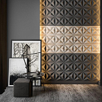 Гипсовая 3D панель с принтографией PM-101 варинант исполнения - 2 | Loft Concept в Ульяновске