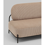 Диван Стоун велюр рельефный бежевый варинант исполнения - 2 | Loft Concept в Ульяновске