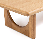 Стол журнальный из массива и шпона дуба Oak Essence Carden варинант исполнения - 4 | Loft Concept в Ульяновске