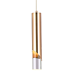 Подвесной светильник Metal Acrylic Tube Gold Hanging Lamp варинант исполнения - 1 | Loft Concept в Ульяновске