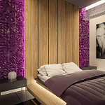 Гипсовая 3D панель с принтографией PM-45 варинант исполнения - 2 | Loft Concept в Ульяновске