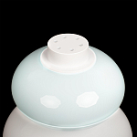 Настольная лампа из стеклянных сфер в пастельных тонах Высота 40 см Pastel Lunaria варинант исполнения - 5 | Loft Concept в Ульяновске