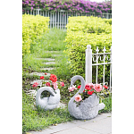 Кашпо The Proud Swan варинант исполнения - 5 | Loft Concept в Ульяновске