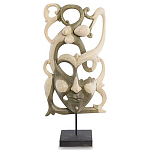 Маска ручной работы деревянная резная Mask Divorces варинант исполнения - 1 | Loft Concept в Ульяновске