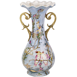 Ваза фарфоровая с попугаями Gaya варинант исполнения - 1 | Loft Concept в Ульяновске