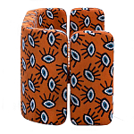 Акцентный Двухместный Диван Leela Оранжевый Орнамент варинант исполнения - 4 | Loft Concept в Ульяновске