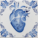 Плитка с узором Мое сердце варинант исполнения - 2 | Loft Concept в Ульяновске