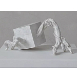 Скульптура «Окаменелый рост», Белый объект варинант исполнения - 1 | Loft Concept в Ульяновске