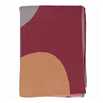 Плед из хлопка с абстрактным принтом Elysian Flow Ember варинант исполнения - 5 | Loft Concept в Ульяновске