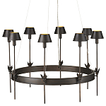 Люстра круглая со светодиодными лампами Innovation варинант исполнения - 3 | Loft Concept в Ульяновске