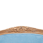 Кресло Ava Classical Armchair light blue velour варинант исполнения - 4 | Loft Concept в Ульяновске