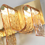 Бра волнистой формы из фактурного стекла Big Wave варинант исполнения - 8 | Loft Concept в Ульяновске