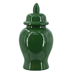 Ваза с крышкой однотонная Высота 31 см Chinoiserie Ceramics варинант исполнения - 9 | Loft Concept в Ульяновске