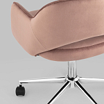 Кресло для компьютерного стола Veloury Pink варинант исполнения - 8 | Loft Concept в Ульяновске