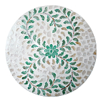 Столик с инкрустацией с перламутровым узором Eight варинант исполнения - 2 | Loft Concept в Ульяновске