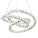 Фигурная люстра украшенная кристаллами из хрусталя Gilbertine Crystals Twisted Chandelier варинант исполнения - 1 | Loft Concept в Ульяновске