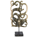 Маска ручной работы деревянная резная Mask Abstraction варинант исполнения - 1 | Loft Concept в Ульяновске