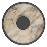 Бра круглое светодиодное с черной рамкой Stone Circle варинант исполнения - 1 | Loft Concept в Ульяновске