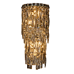 Бра с каскадом из прозрачного хрусталя и корпусом золотого цвета Constant Sparks варинант исполнения - 7 | Loft Concept в Ульяновске