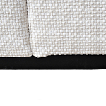 Дизайнерское кресло мягкое с обивкой из рогожки кремового цвета Decoration of Everything варинант исполнения - 3 | Loft Concept в Ульяновске