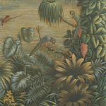 Обои ручная роспись Le Brésil Brume варинант исполнения - 2 | Loft Concept в Ульяновске