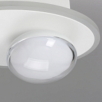 Бра овальной формы белого цвета с 2-мя лампами Lunar Pebbles варинант исполнения - 6 | Loft Concept в Ульяновске