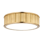 Потолочный светильник с гофрированным абажуром цвета латунь Millennium варинант исполнения - 1 | Loft Concept в Ульяновске