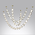 Подвесной светильник из прозрачных шаров Bubbles Bocci варинант исполнения - 3 | Loft Concept в Ульяновске