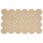 Ковер прямоугольный из джутовой основы Tight bundles варинант исполнения - 1 | Loft Concept в Ульяновске