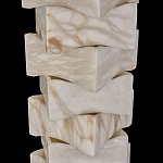 Торшер из натурального камня Stone Constructor варинант исполнения - 3 | Loft Concept в Ульяновске