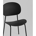 Стул Edie пластик черный варинант исполнения - 2 | Loft Concept в Ульяновске