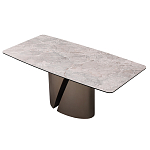 Стол обеденный керамический серый Servorios варинант исполнения - 3 | Loft Concept в Ульяновске