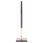 Ручка шариковая на подставке из натурального камня Обсидиан Stone Pens варинант исполнения - 1 | Loft Concept в Ульяновске