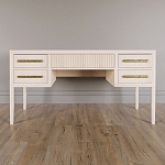 Большой Рабочий стол Primo с 5 выдвижными ящиками Светлый дуб варинант исполнения - 1 | Loft Concept в Ульяновске