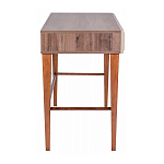 Стол письменный из массива бука с 2-мя ящиками бежевый Wenge Light варинант исполнения - 2 | Loft Concept в Ульяновске