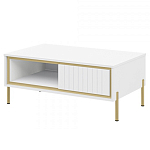 Стол журнальный белый глянцевый Antique Order варинант исполнения - 1 | Loft Concept в Ульяновске