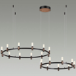 Люстра подвесная с цилиндрическими плафонами на двух круглых подвесах  Arnaut Light варинант исполнения - 3 | Loft Concept в Ульяновске