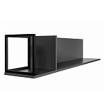 Полка навесная открытая цвета графит Strict Lines  варинант исполнения - 6 | Loft Concept в Ульяновске