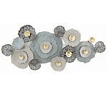 Панно настенное Blank Sheet Gray Flower варинант исполнения - 1 | Loft Concept в Ульяновске