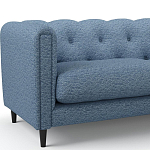 Мебельная ткань Шенилл голубой цвет 138 см T4-26 варинант исполнения - 14 | Loft Concept в Ульяновске