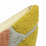 Чехол на подушку с рисунком горчичного цвета Elan Textured варинант исполнения - 5 | Loft Concept в Ульяновске